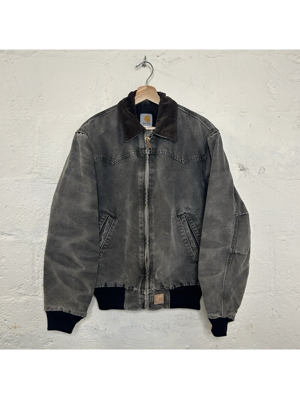 Vintage Carhartt Quilted Santa Fe Jacket “Black” J14 BLK
